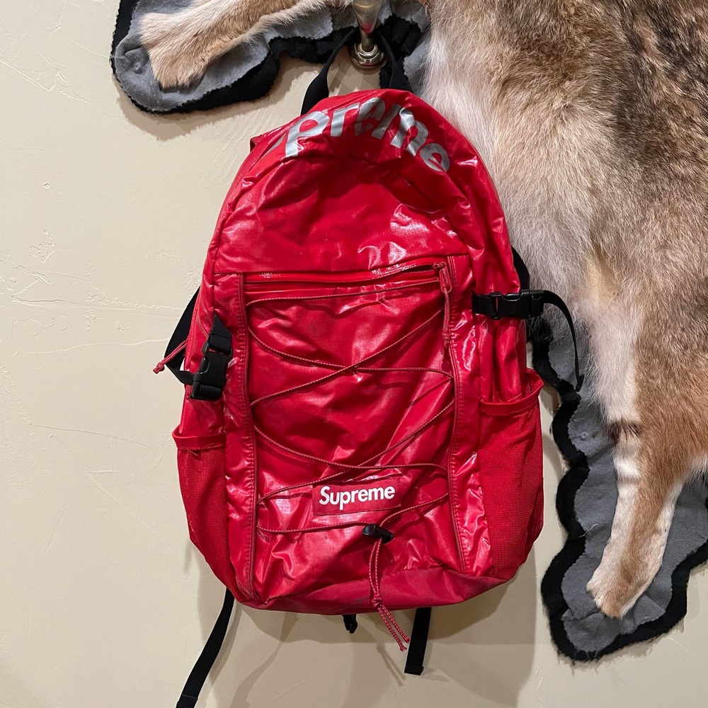 Supreme Red Backpack AS IS